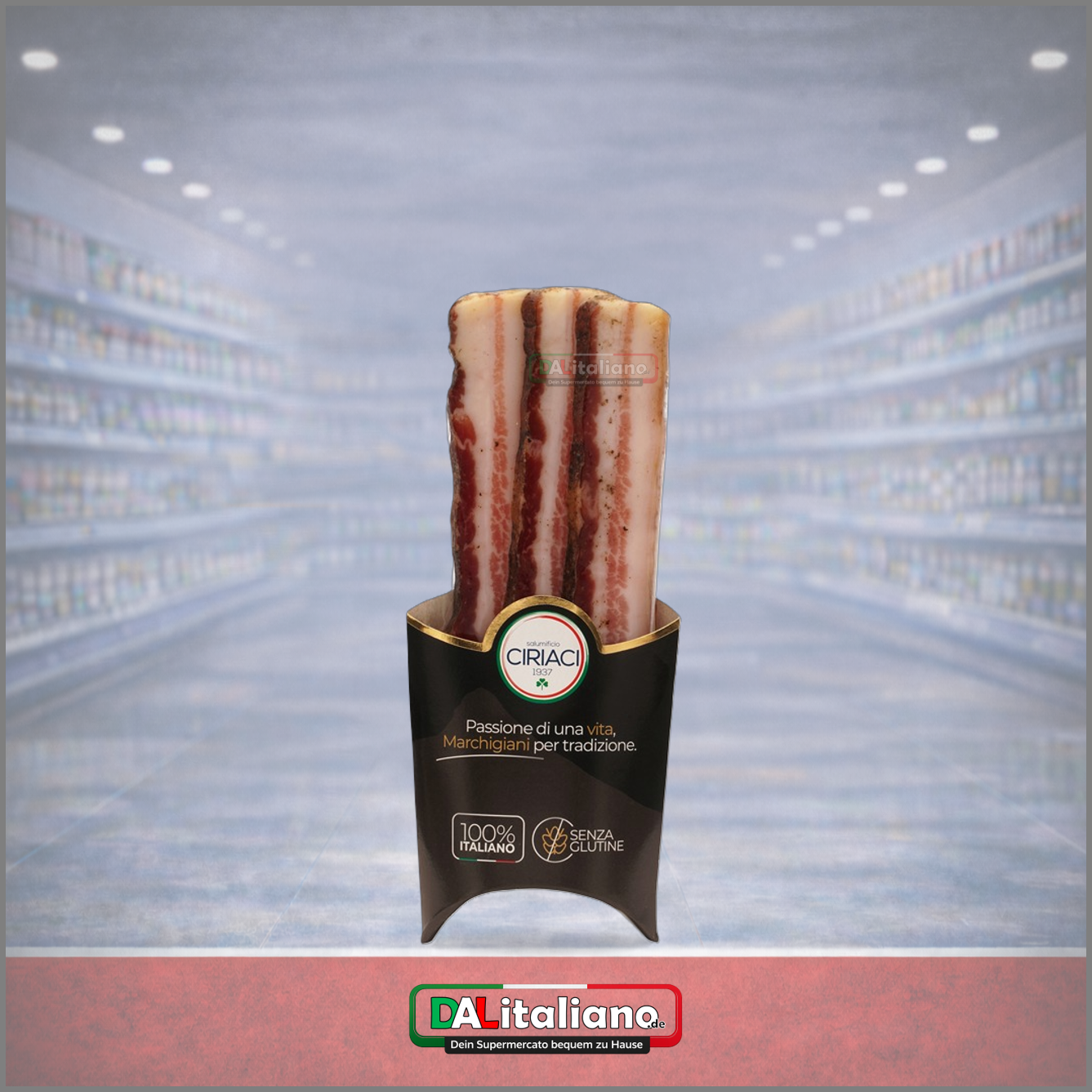 Guanciale a Fette - Ciriaci - ca.200g