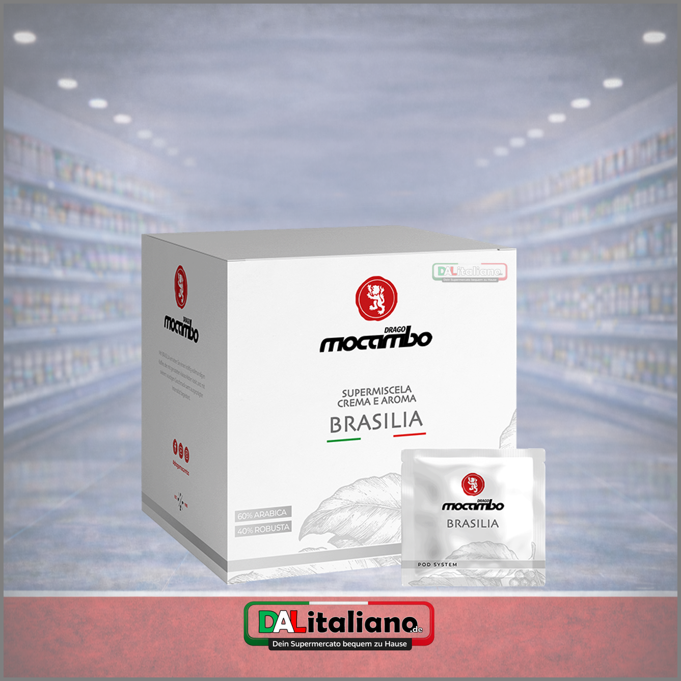 Cialde di Caffè - Mocambo - Brasilia - 144stk