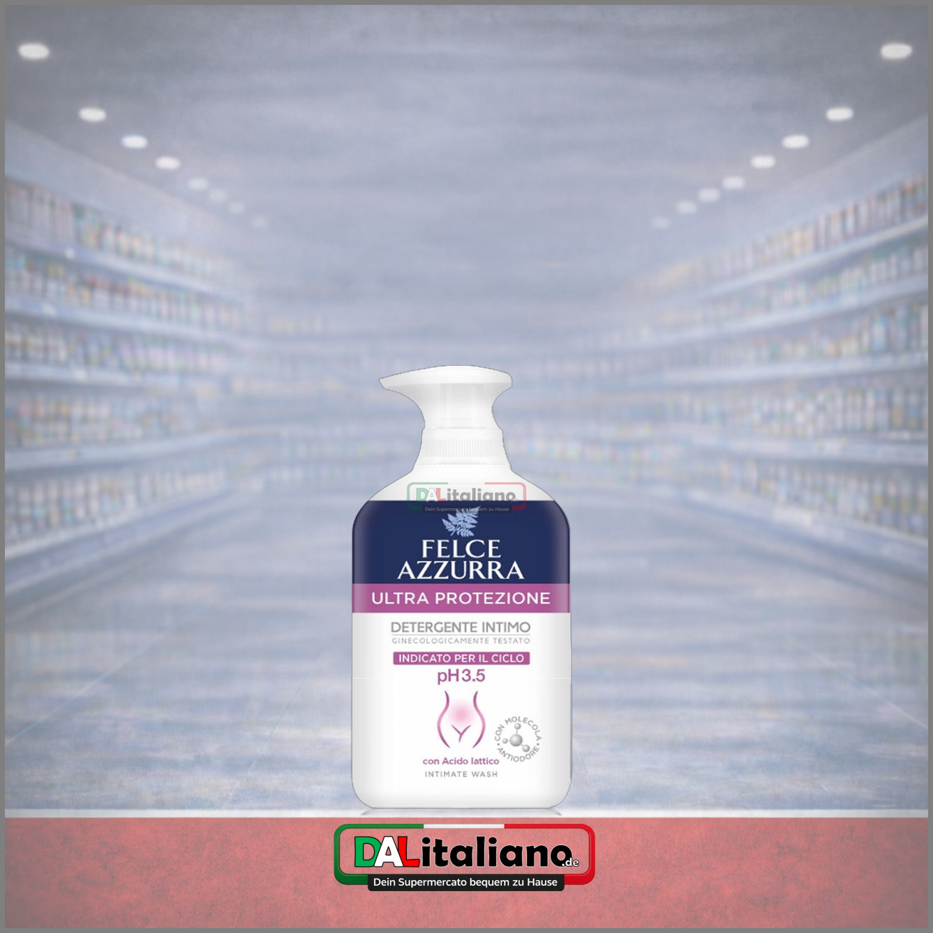 Sapone Intimo Protettivo - Felce Azzurro - 250 ml