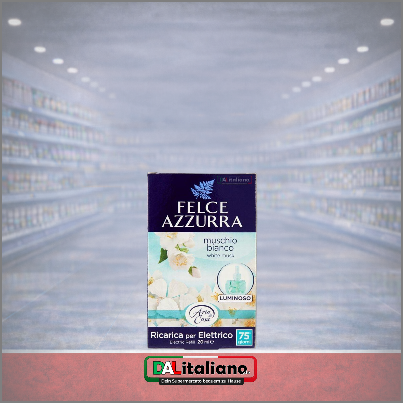 Ricarica Muschio Bianco - Felce Azzurra - 20ml