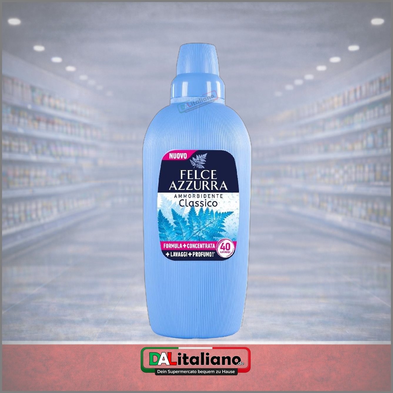 Ammorbidente Classico - Felce Azzurra - 2l