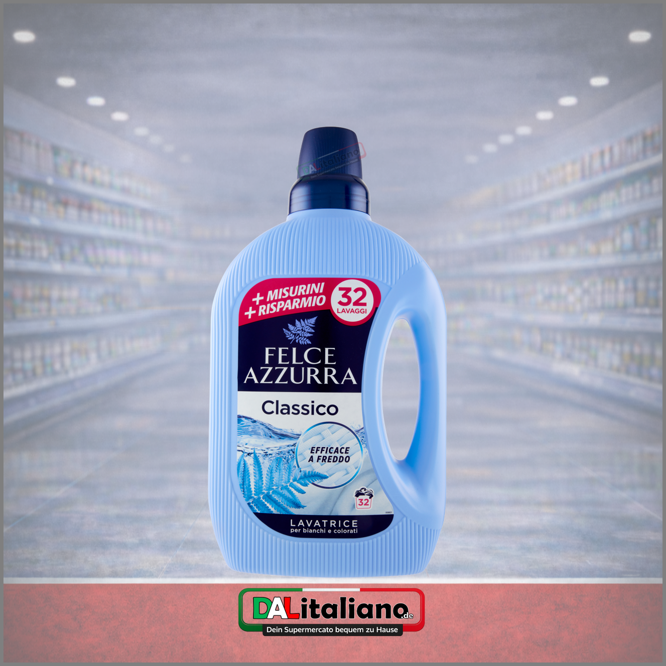 Lavatrice Classico - Felce Azzurra - 1,595l
