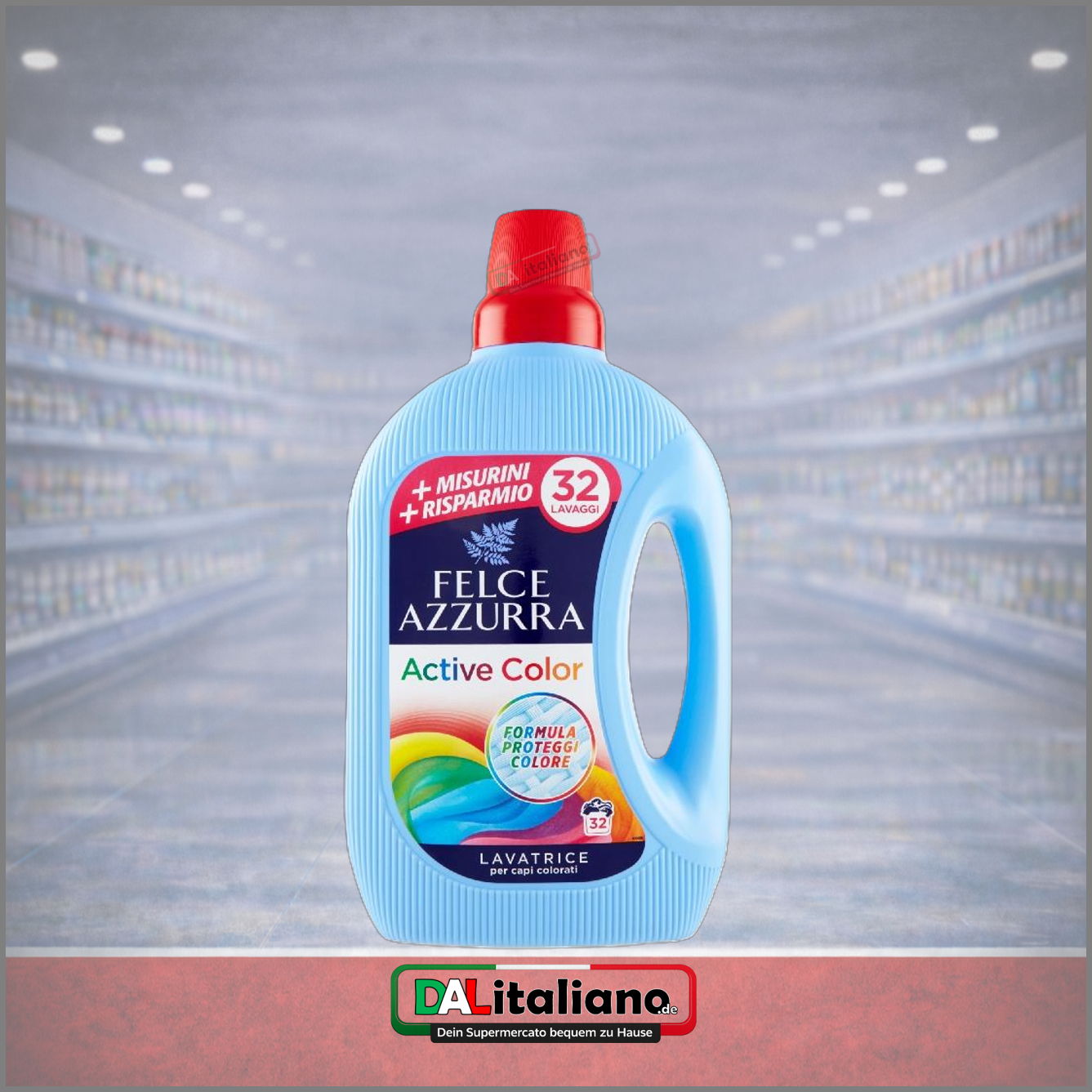 Lavatrice Color - Felce Azzurra - 1,595l