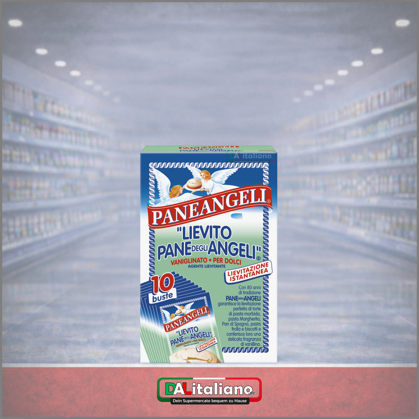 Lievito Vanigliato - Paneangeli - 10x16g
