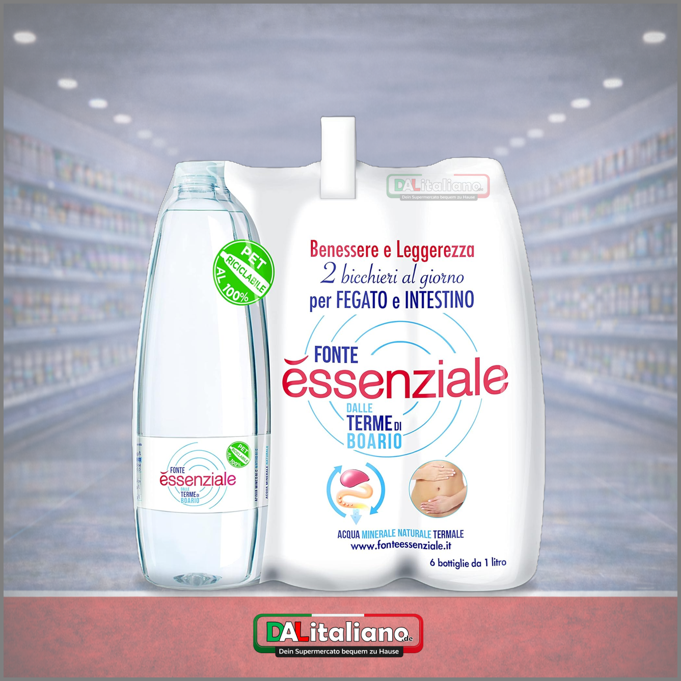 Acqua Naturale - Fonte Essenziale - 6x1