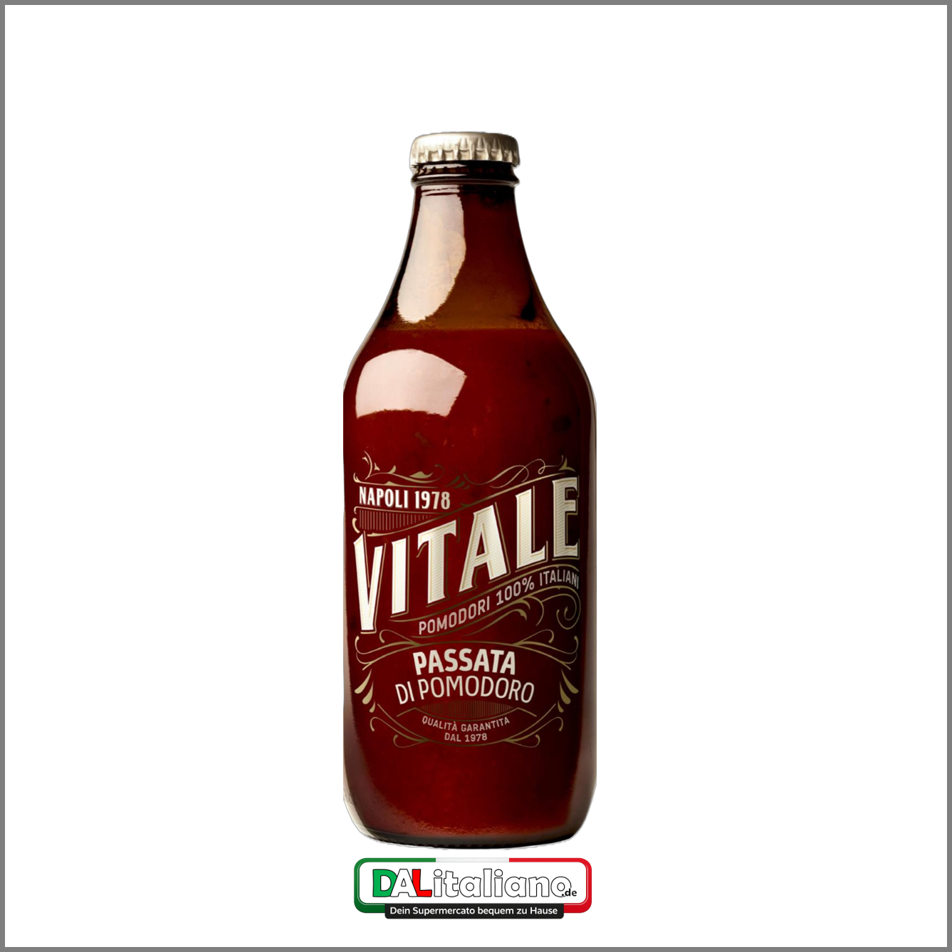 Passata di Pomodori in Bot. di Birra - Vitale - 660g