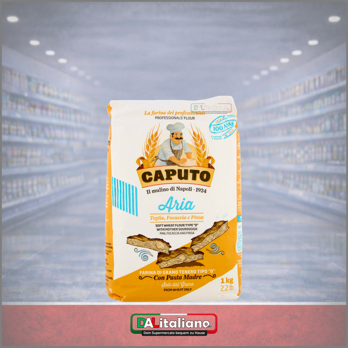 Farina Tipo 0 "Aria" - Caputo - 1 Kg