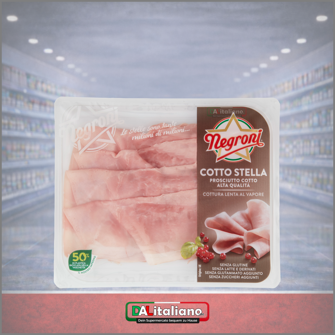 Prosciutto Cotto - Negroni - 50g