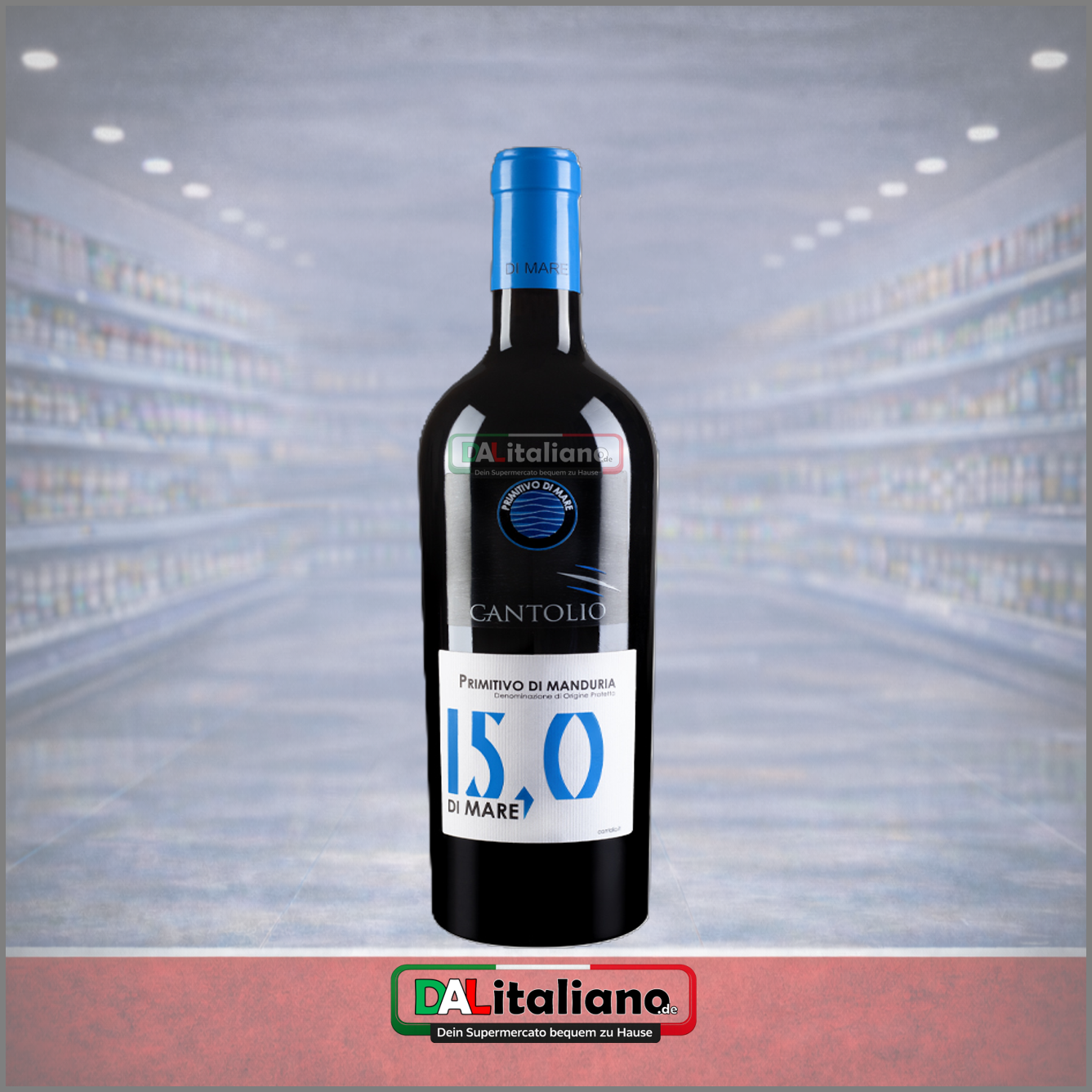 Primitivo di Manduria „Mare 15“ - Cantolio - 0,75 l