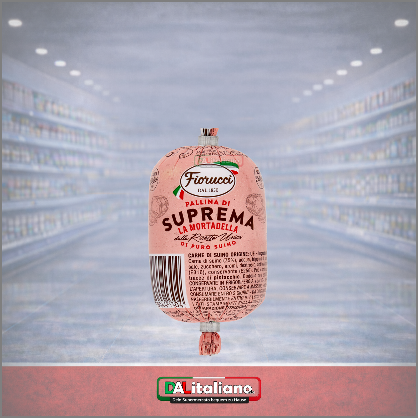 Mortadella Pallina - Fiorucci - 100g