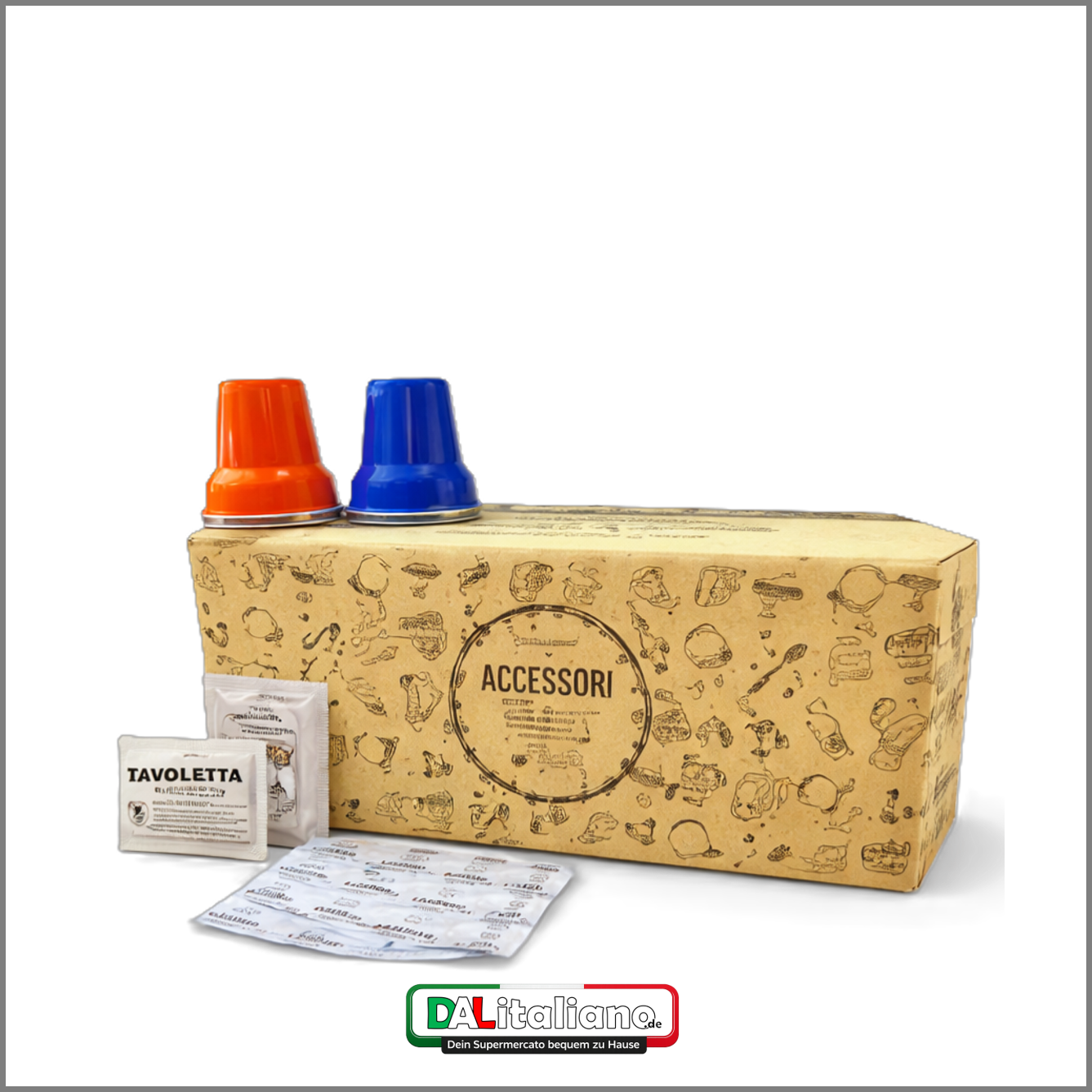 Kit Accessori - Brasil Caffé - 150Pz