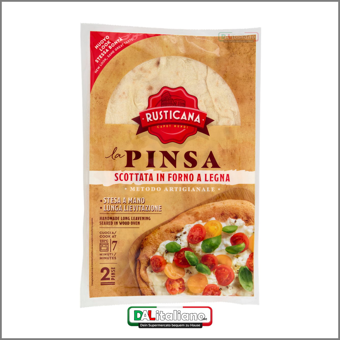 Pinsa - Rusticana - 2x250g (500)g