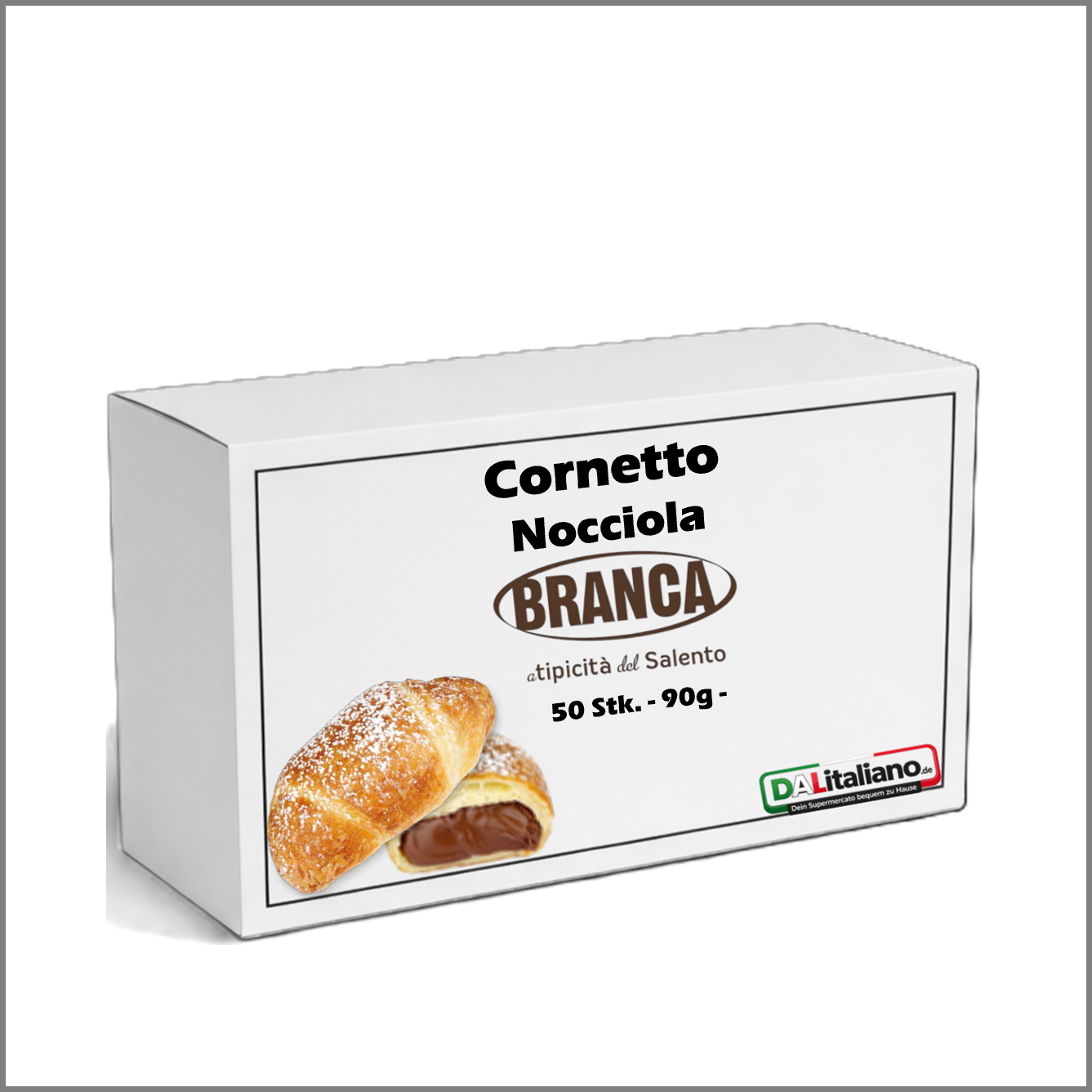 Cornetto Nocciola - Branca Gel - 50pz