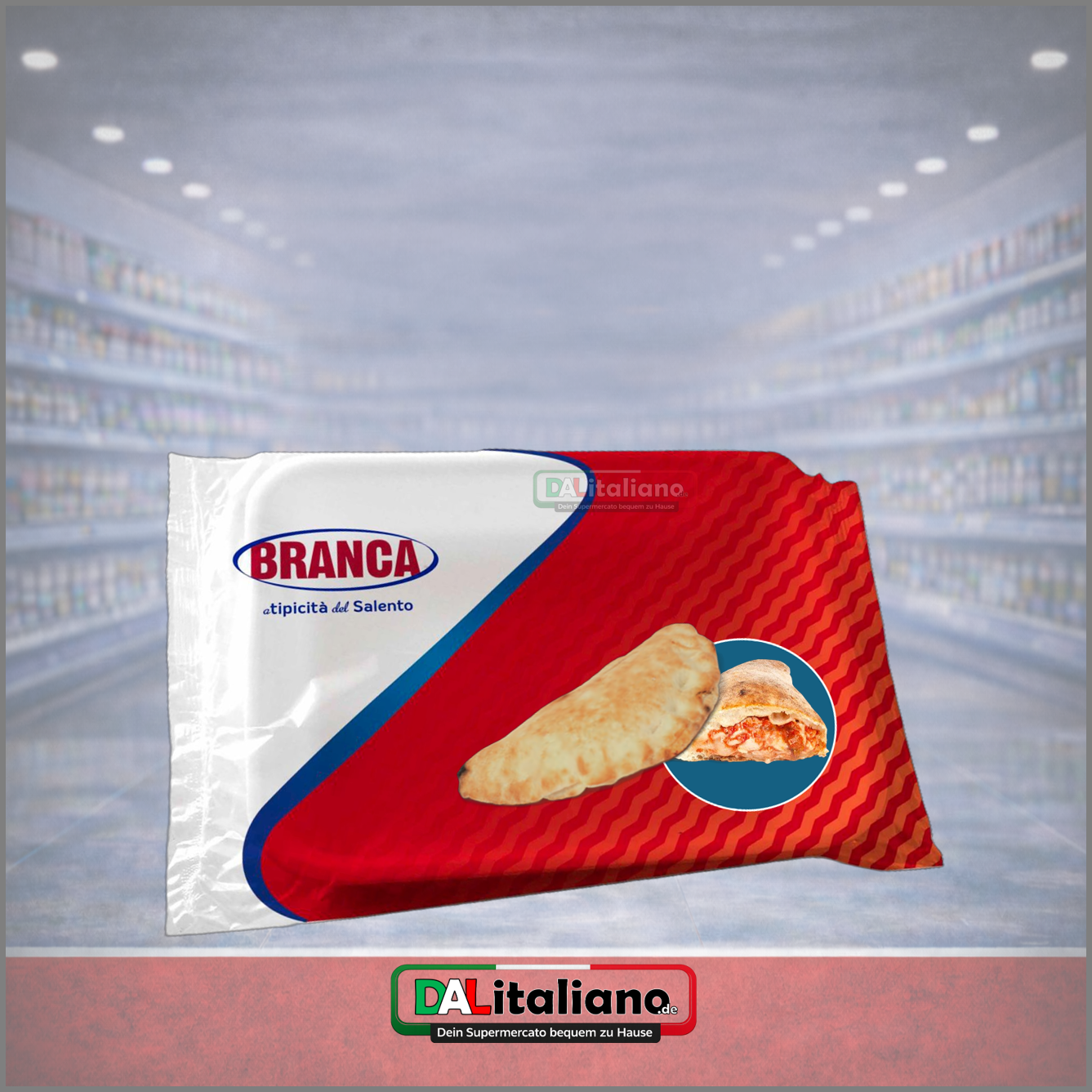Calzone Margherita Precotto - Branca Gel - 3x120g