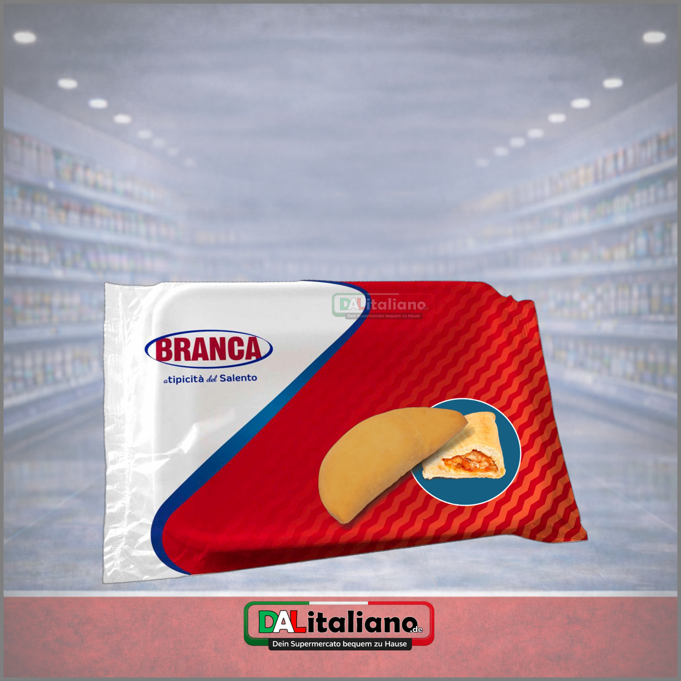 Calzone Margherita Prefritto - Branca Gel - 3x200g