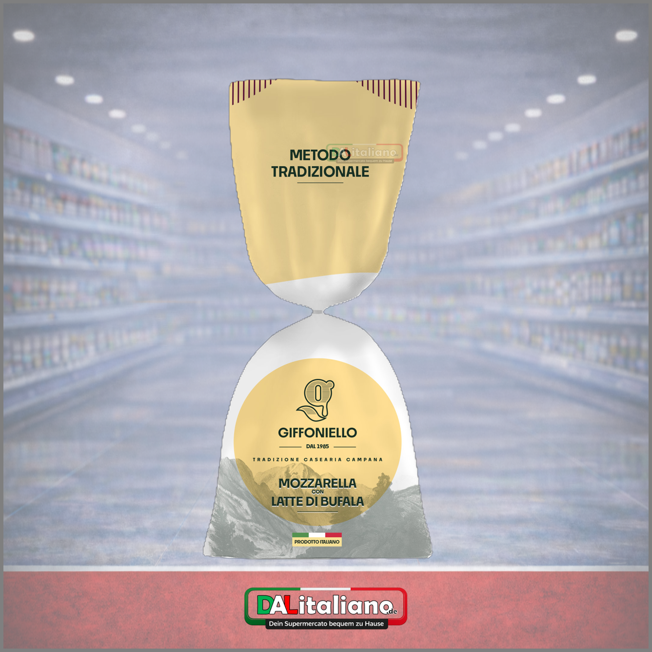Mozzarella di Bufala Campana - Giffoniello - 250g
