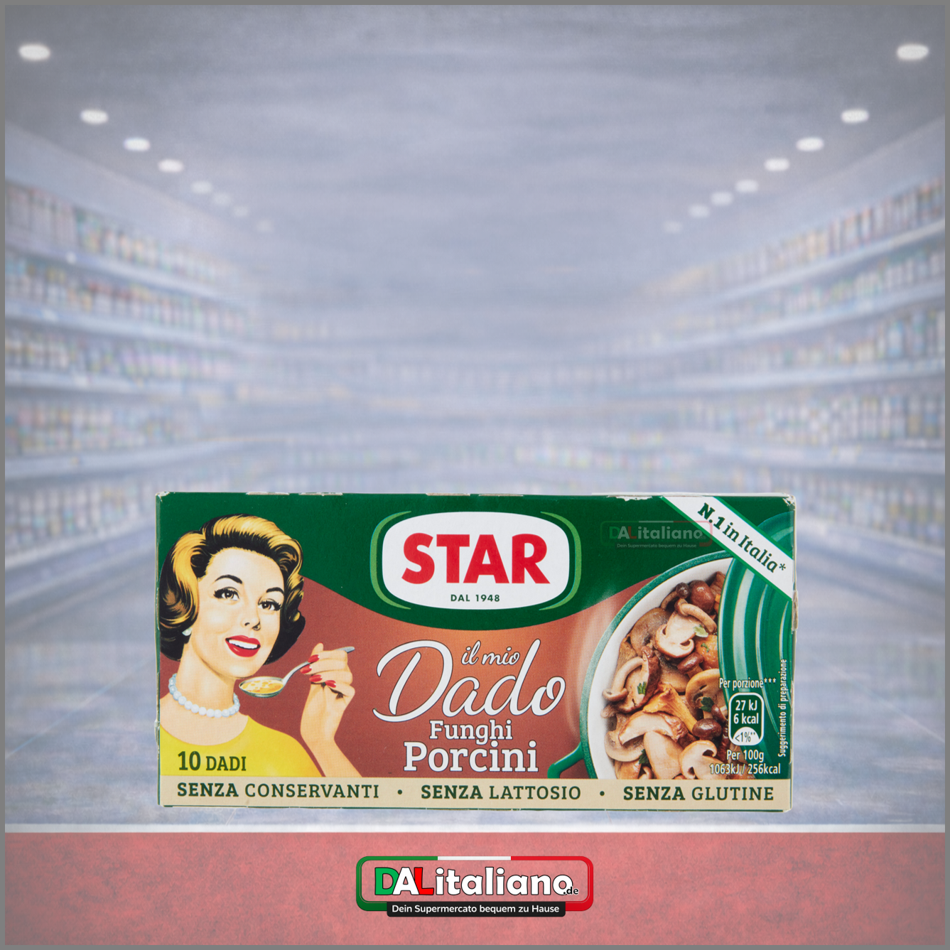 Dado Fungi Porcini - Star - 10x10g