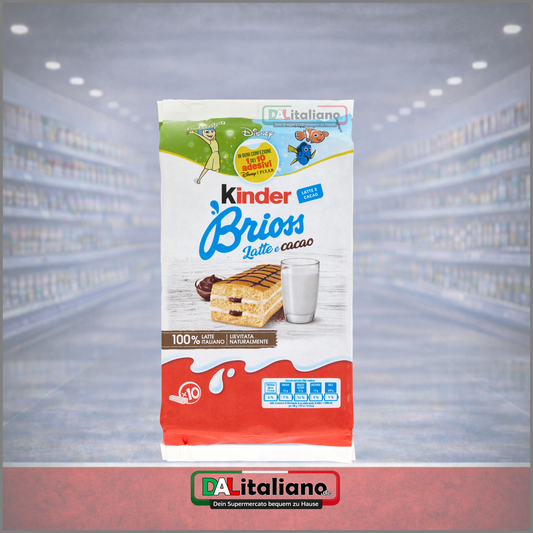 Brioss Latte e Cacao Piú - Kinder - 10x28g (280g)