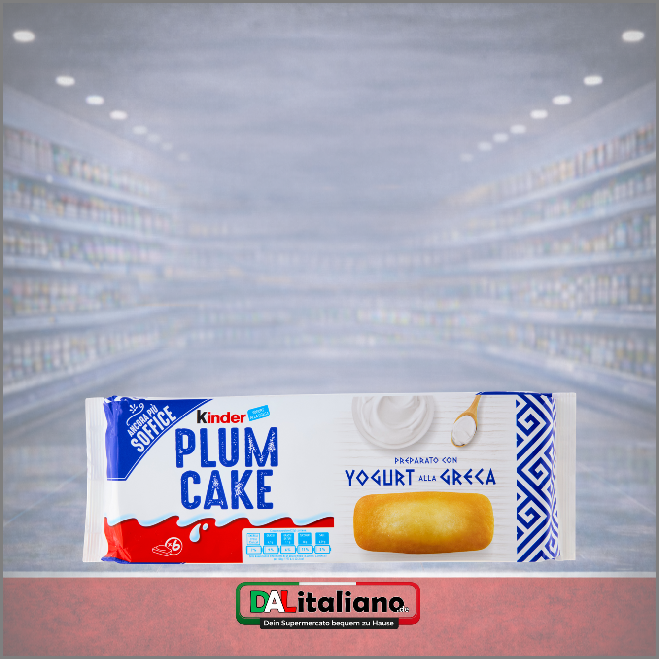 Plum Cake Yogurt - Kinder -192g