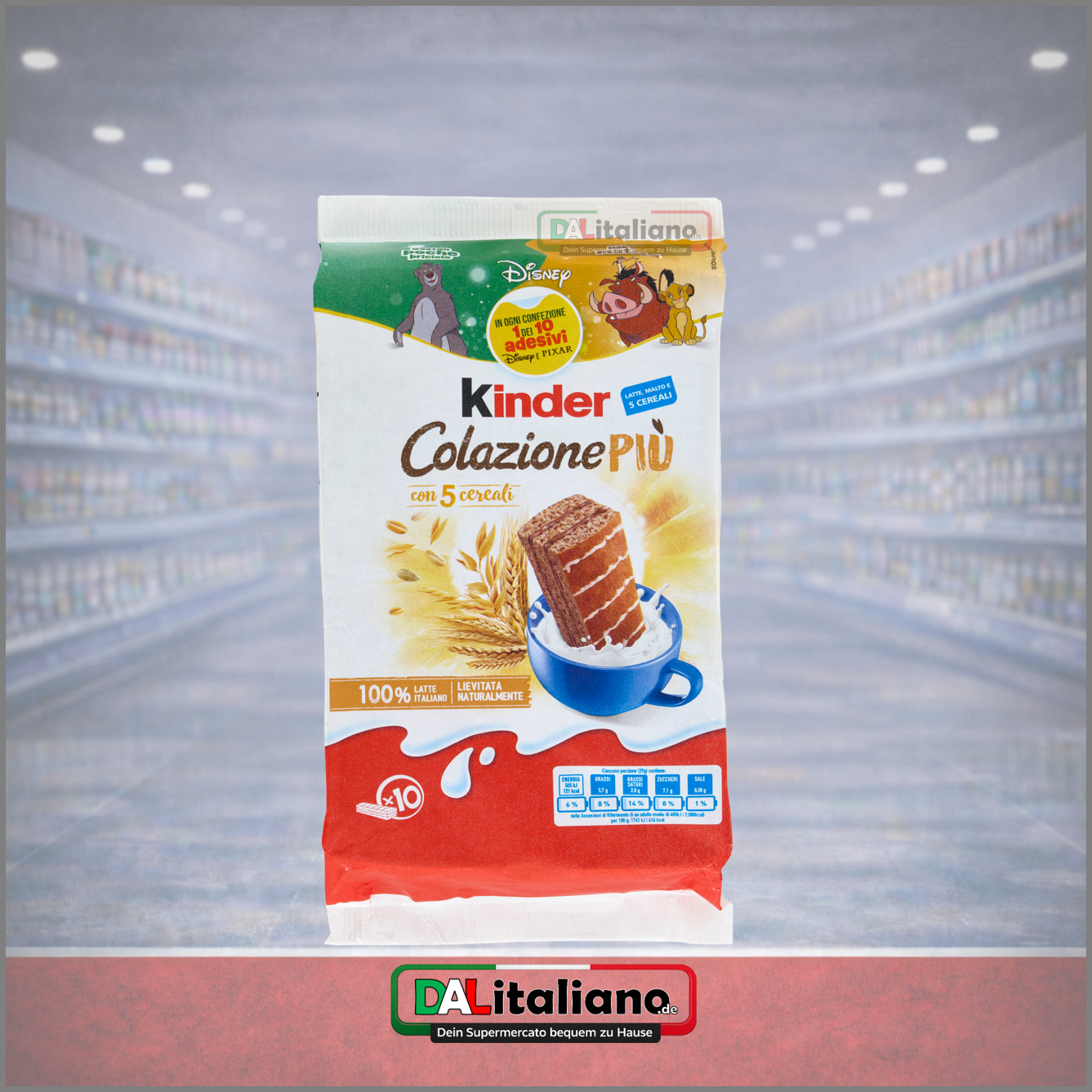 Colazione Piú - Kinder - 10x29g (290g)