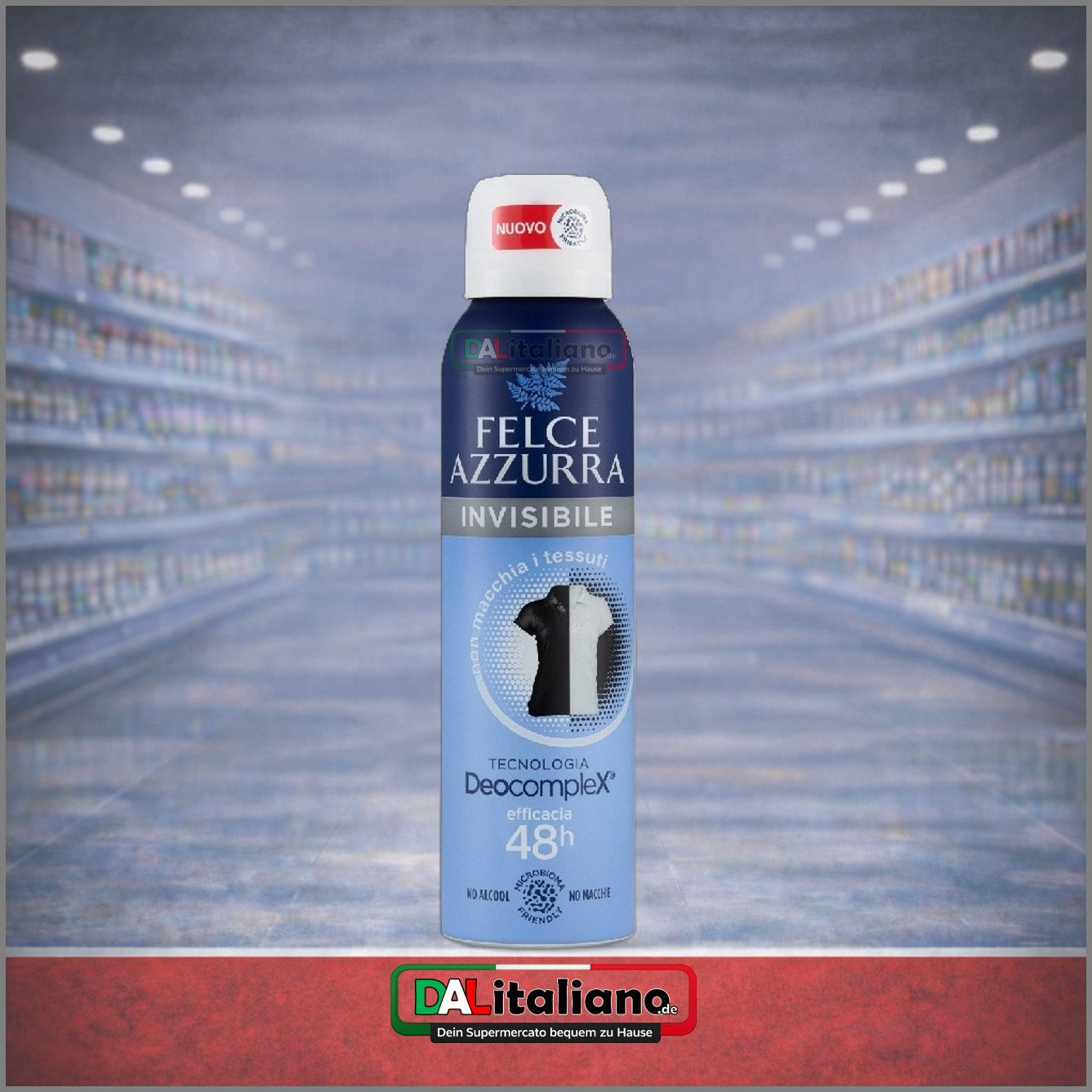 Deodorante Spray Invisibile - Felce Azzurra - 150ml
