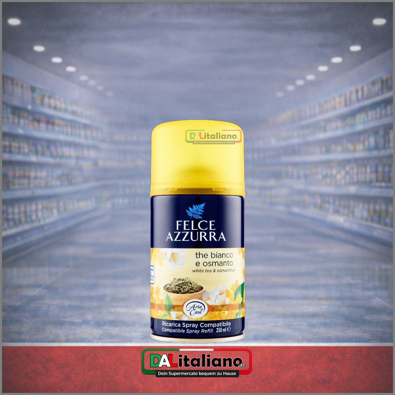 Ricarica Deodorante Elettrico The Bianco - Felce Azzurra - 250ml