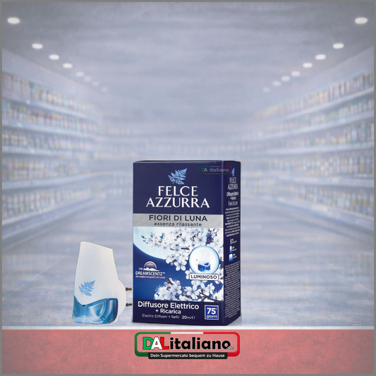 Base Elettica + Ricarica Fiori di Luna - Felce Azzurra - 20ml