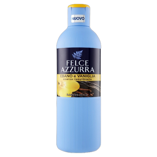 Bagnoschiuma Ebano e Vaniglia - Felce Azzurra - 650 ml