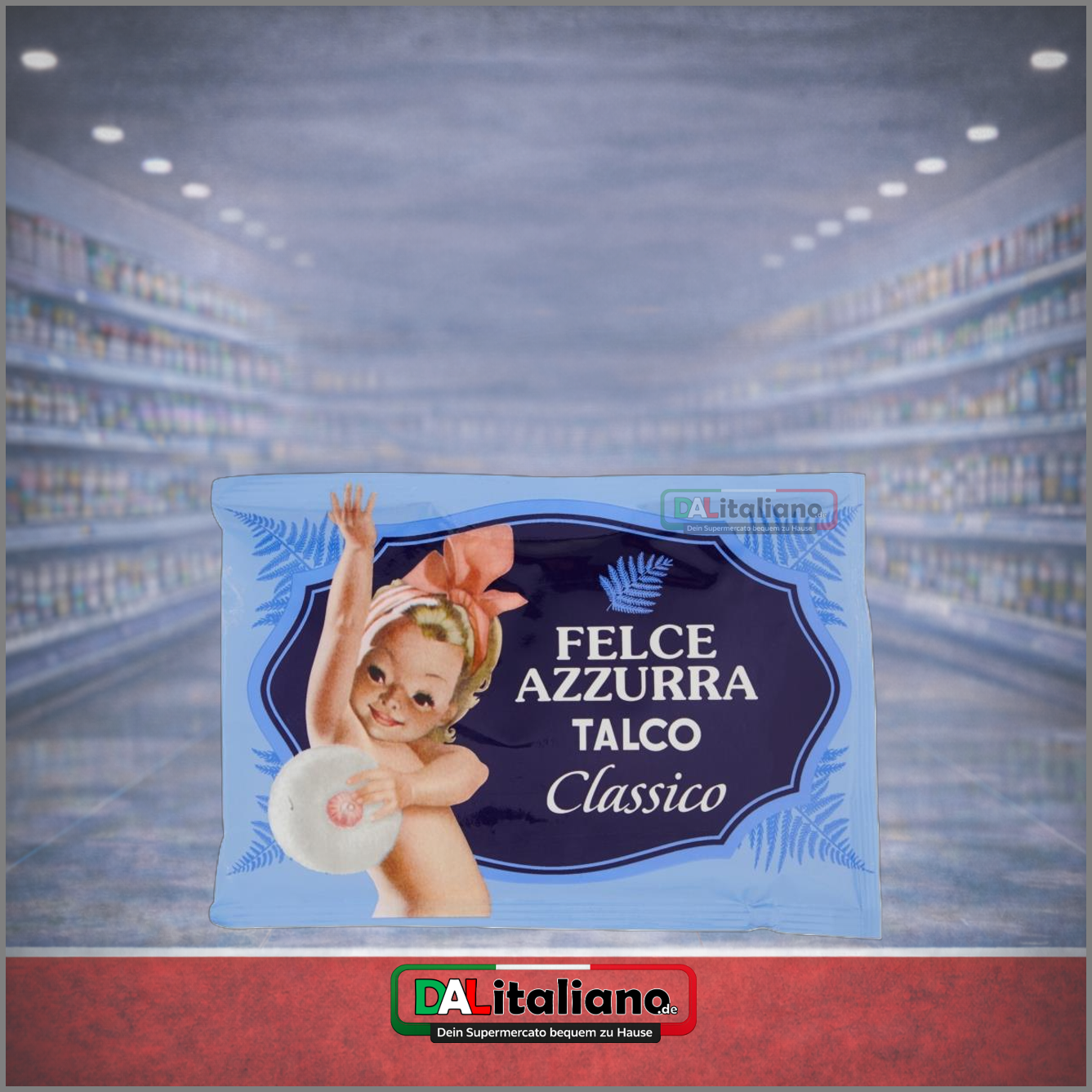 Talco in Busta - Felce Azzurra - 100g