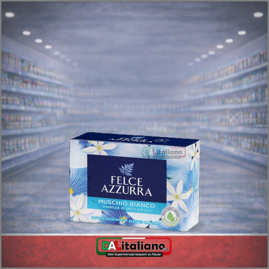 8001280029912 - Saponetta Muschio Bianco - Felce Azzurra - 100g