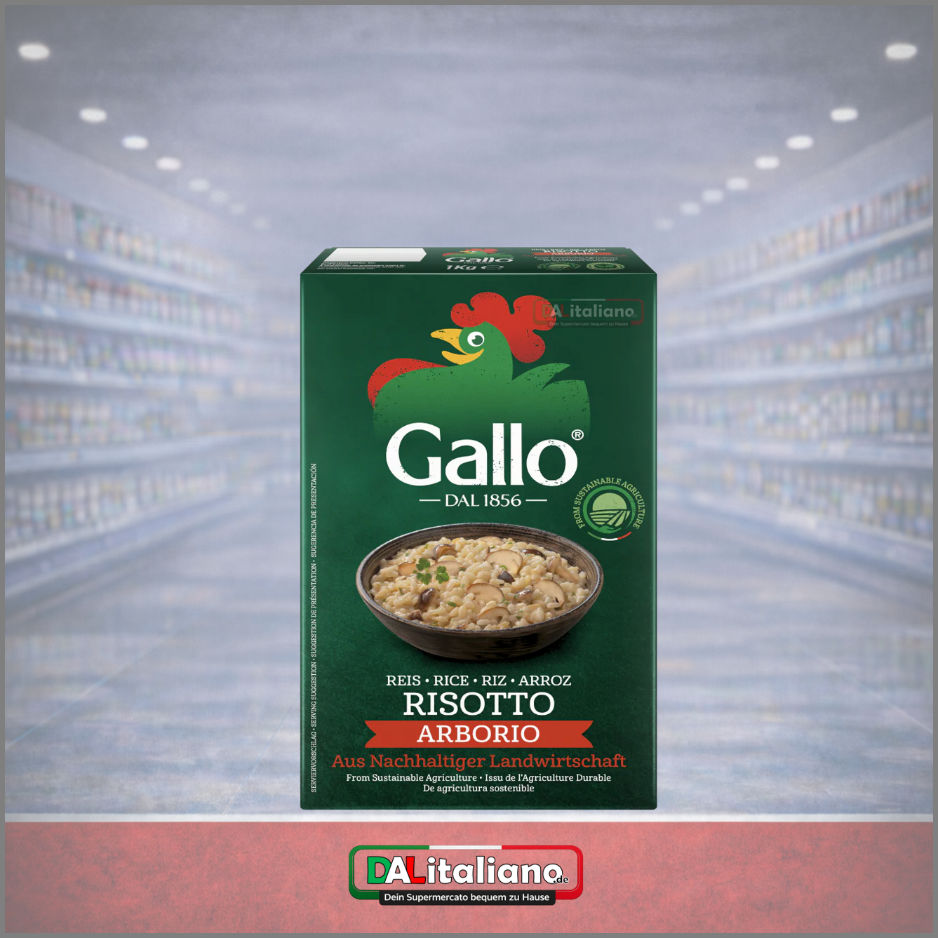 Risotto Arborio - Gallo - 1 Kg