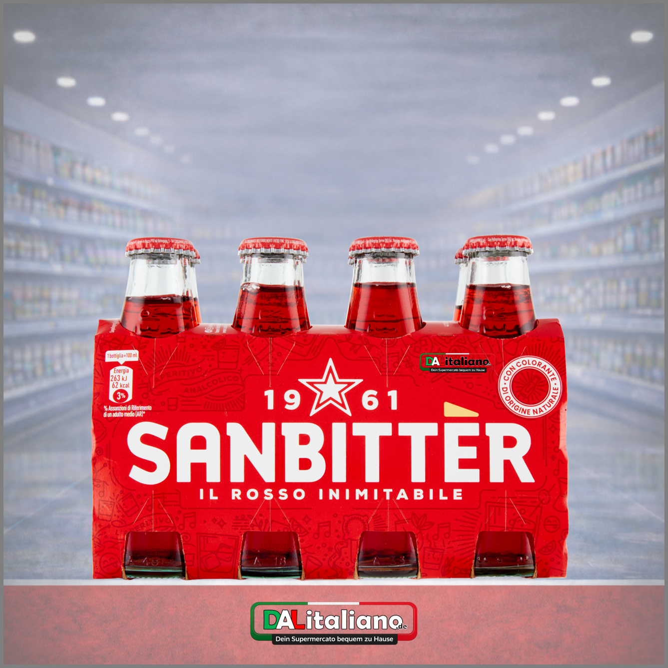 Sanbitter Rosso - Sanpellegrino - 8x100ml
