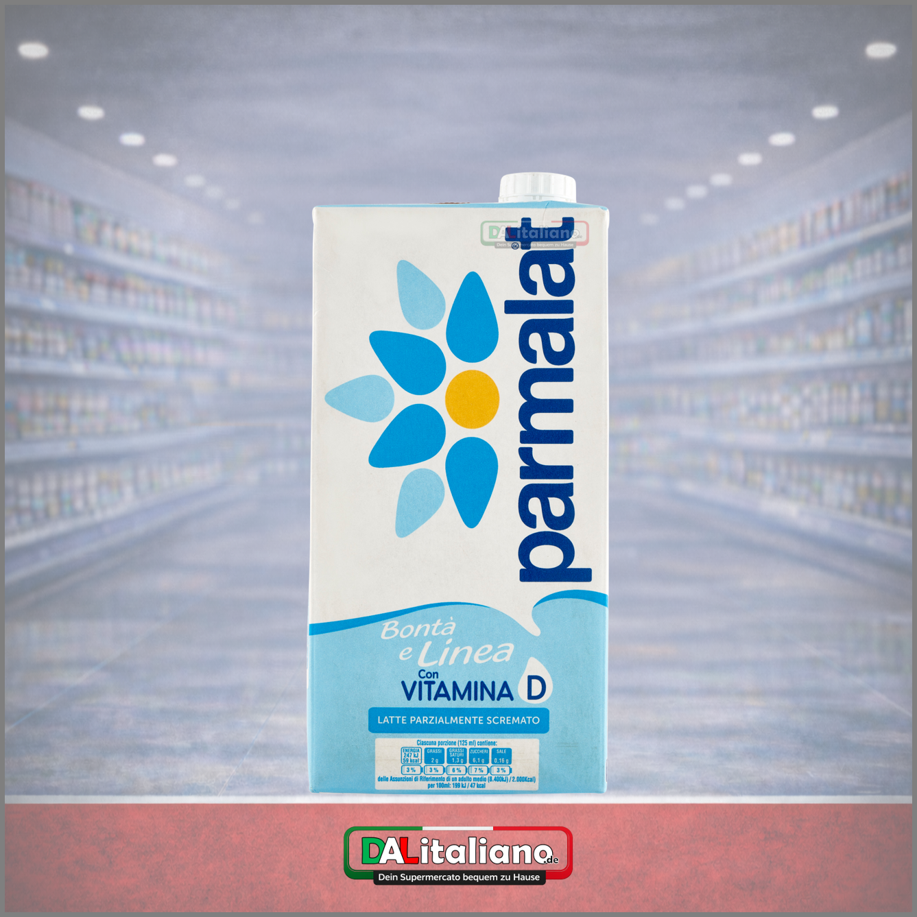 Latte Parzialmente Scremato - Parmalat - 1l