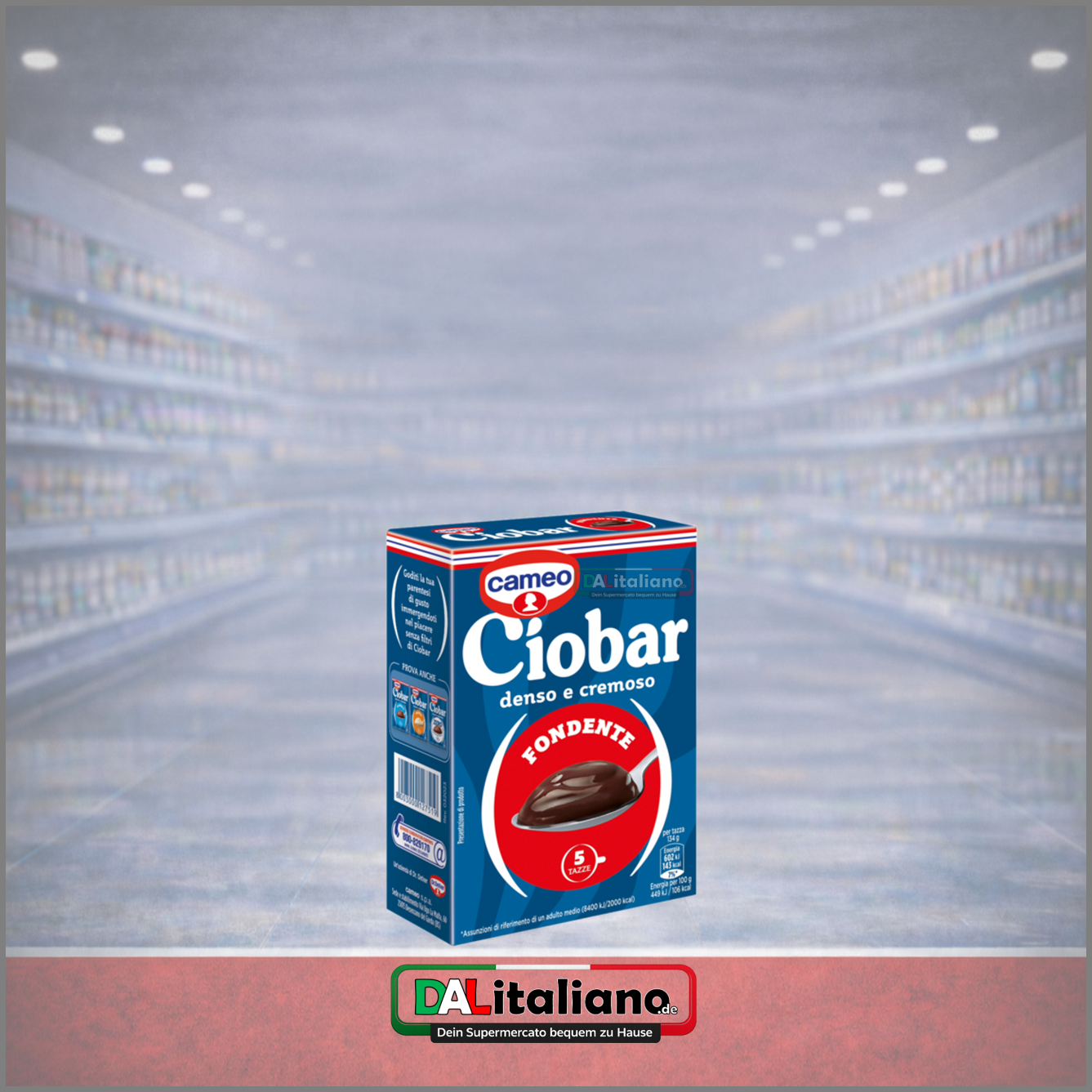 Ciobar Cioccolato Fondente - Cameo - 115g