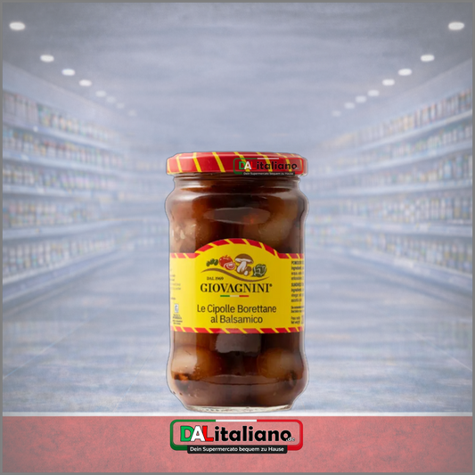 Cipolle Borrettane all`aceto Balsamico - Giovagnini -  290g