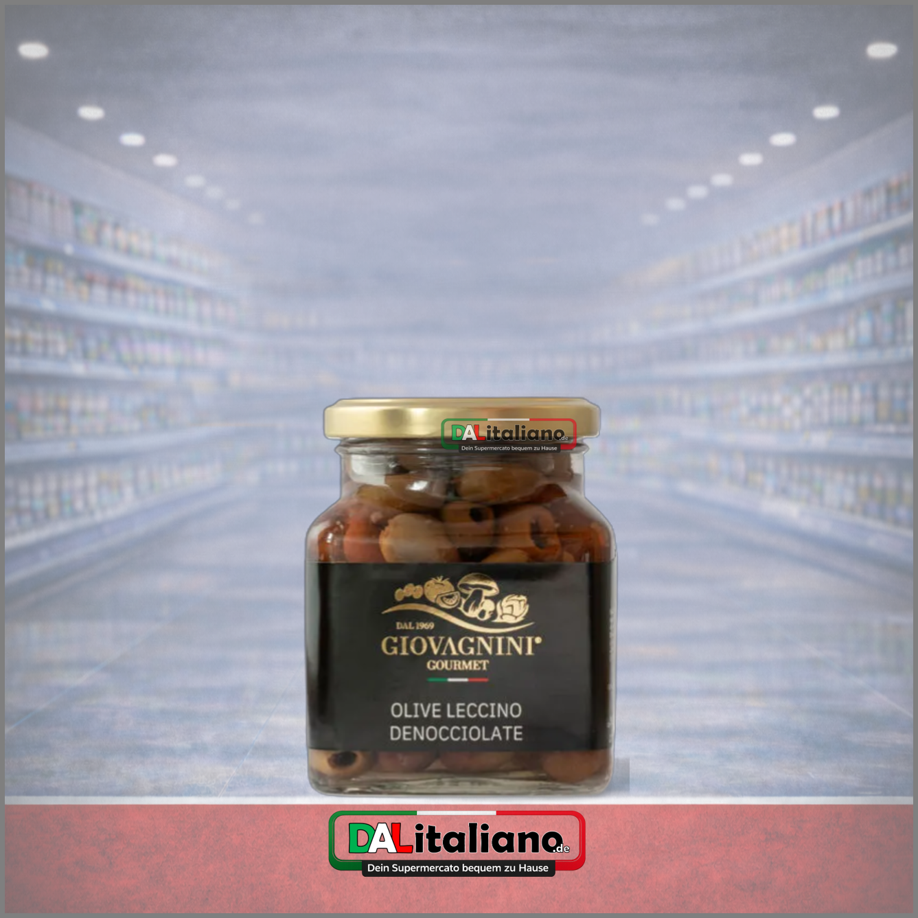 Olive Leccino - Giovagnini - 280g