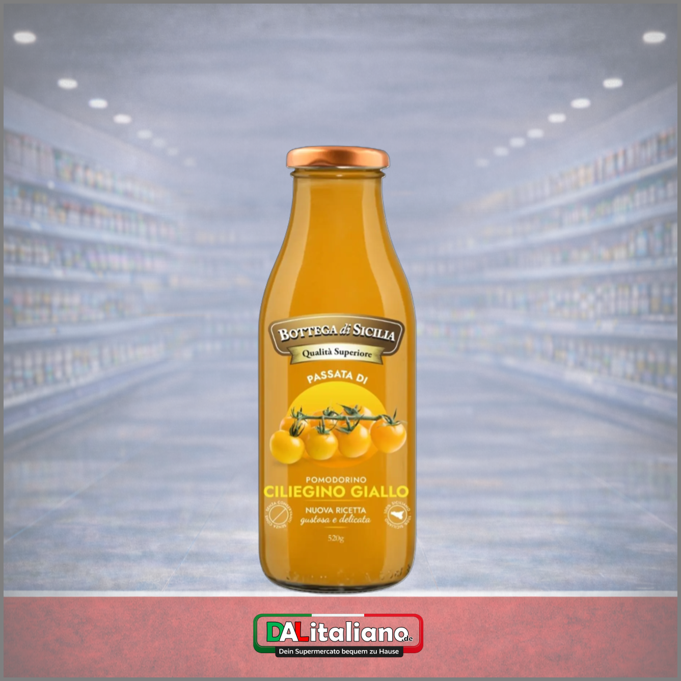 Passata di Ciliegino - Bottega di Sicilia - 520g
