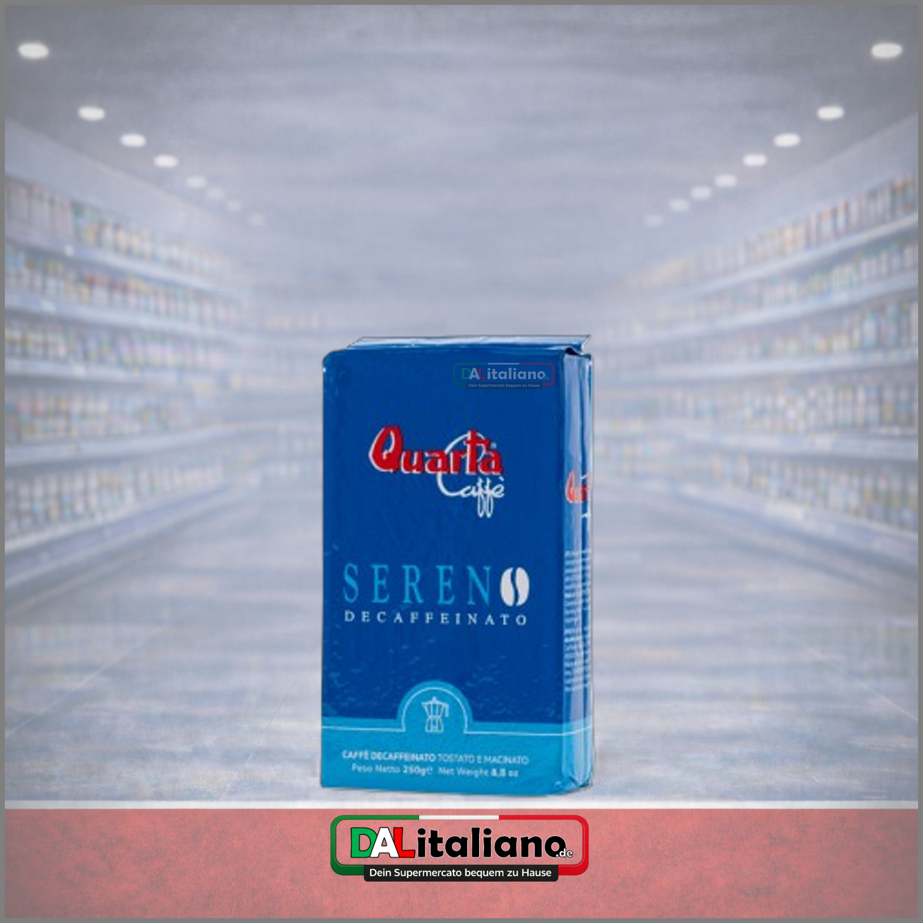 Caffé Decafinato Sereno - Quarta - 250g (Macinato)
