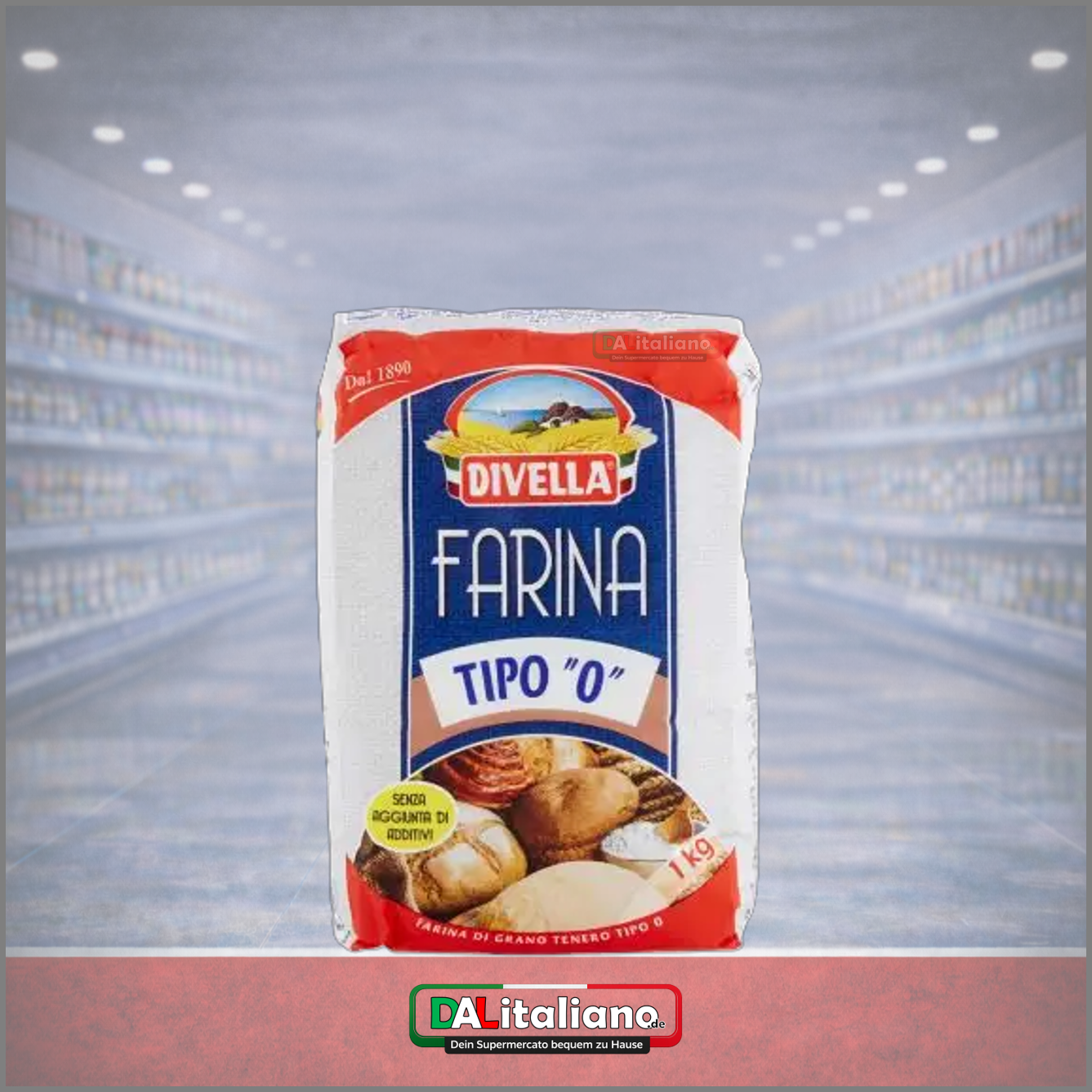 Farina Tipo 0 - Divella - 1Kg