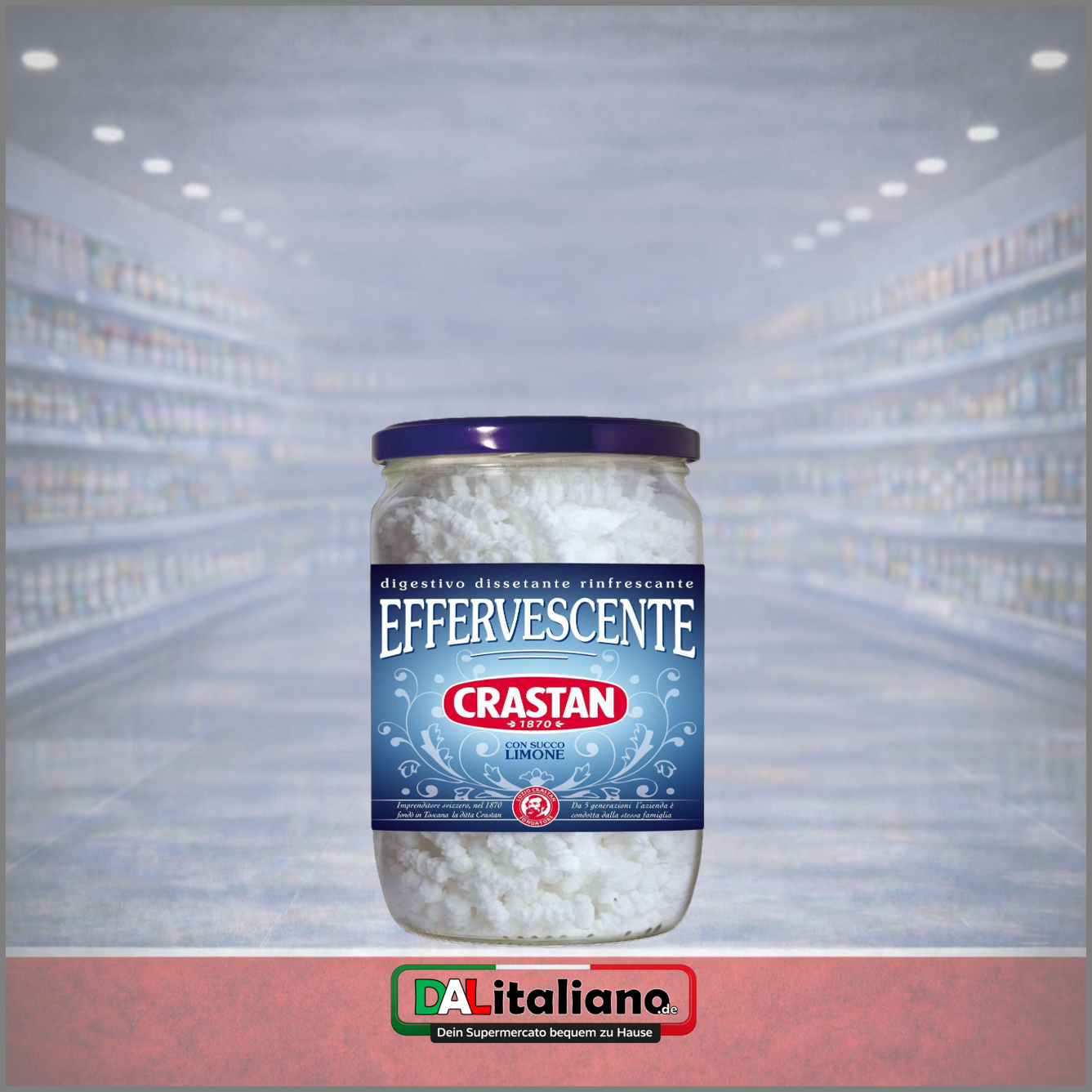 Digestivo Effervescente Limone - Crastan - 100g