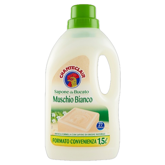 Lavatrice Bucato Muschio Bianco - Chante Clair - 1500ml
