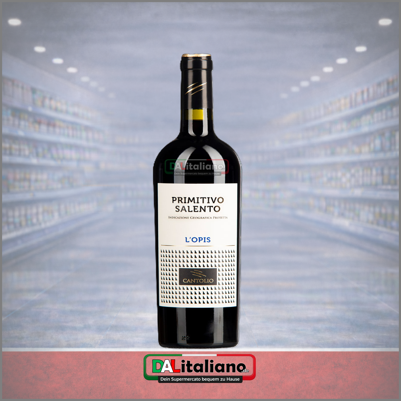 Primitivo di Manduria - L’Opis - Cantolio - 0,75 l