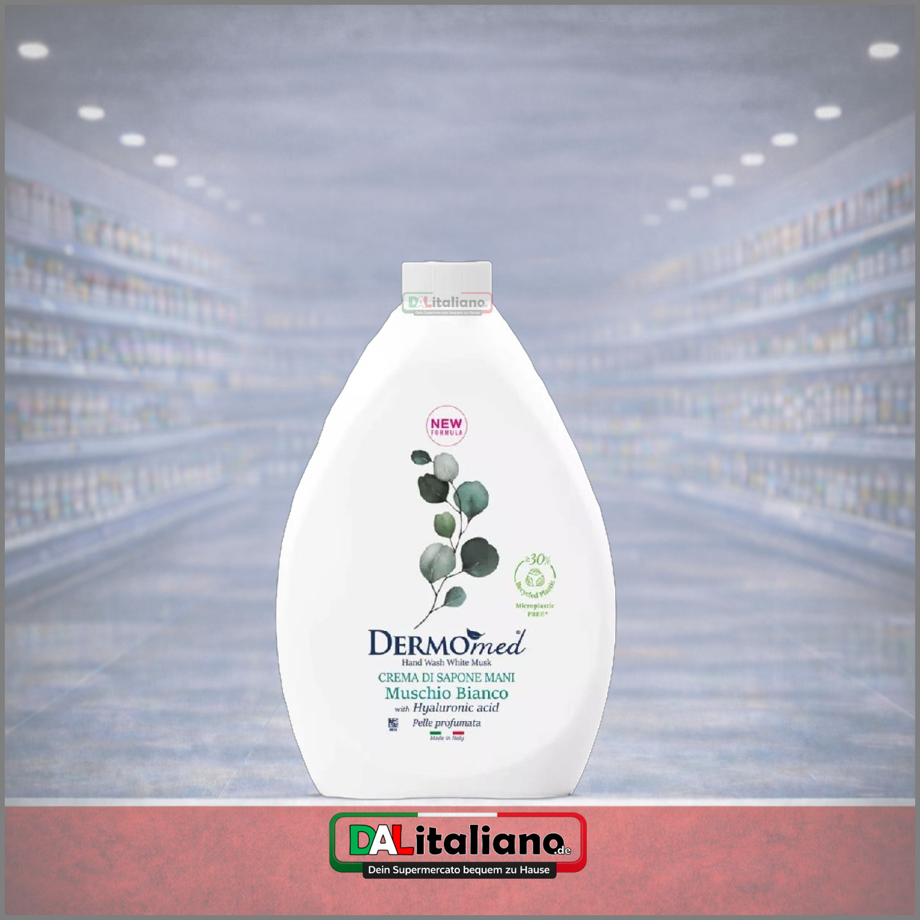 Ricarica Sapone Muschio Bianco - Dermomed - 1l