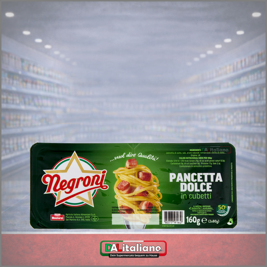 Pancetta Dolce - Negroni -2x80g (160g)
