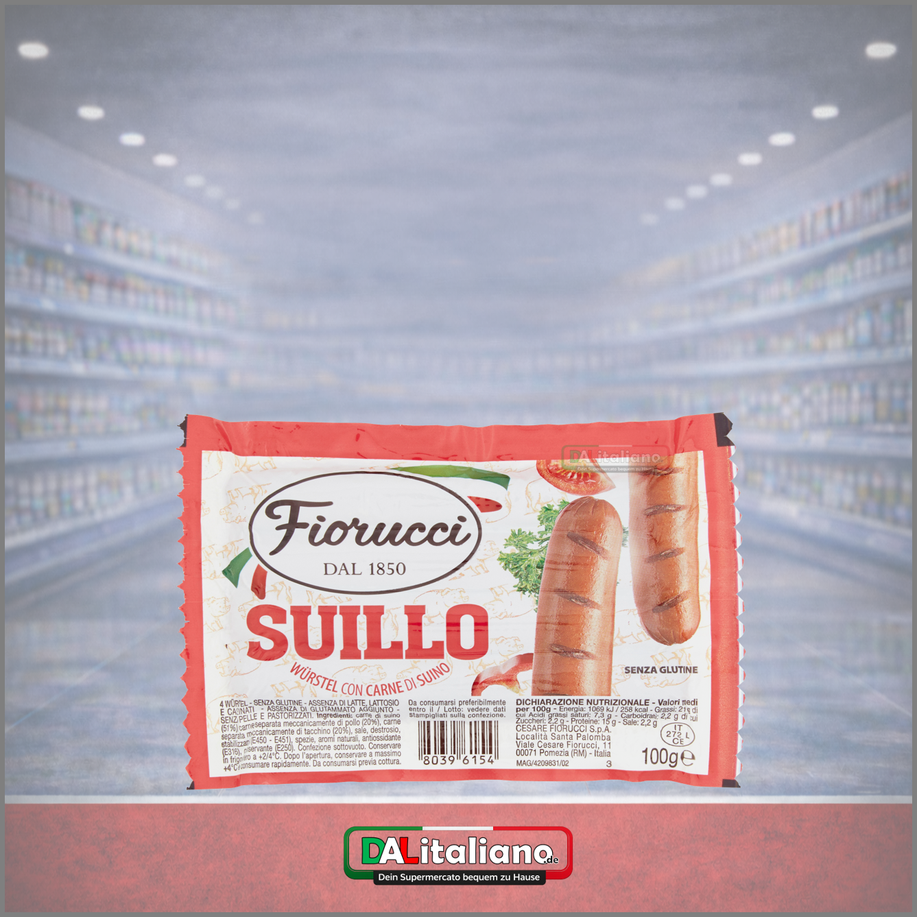 Würstel Suillo - Fiorucci - 100g