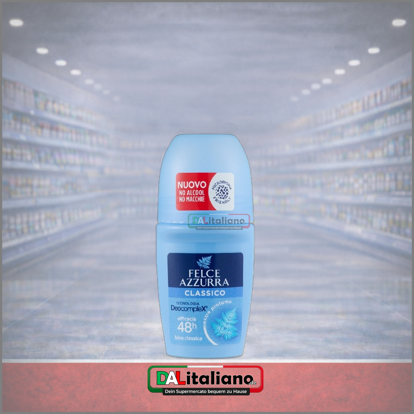 Deodorante Roll-ON Classico - Felce Azzurra - 50ml