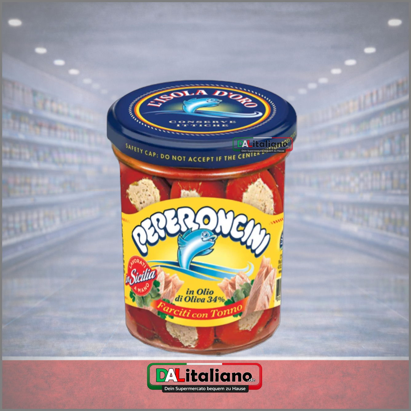 Peperoncini con Tonno - Giovagnini - 700g