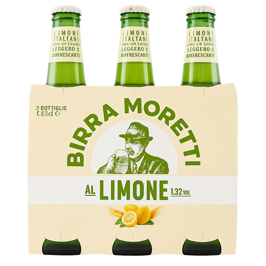 Birra Moretti - Limone - 3 x 0,33 l