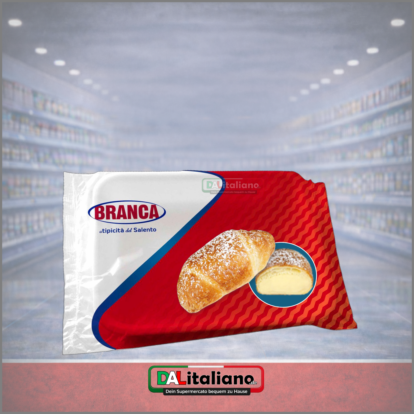 Cornetto Crema - Branca Gel - 6x90g