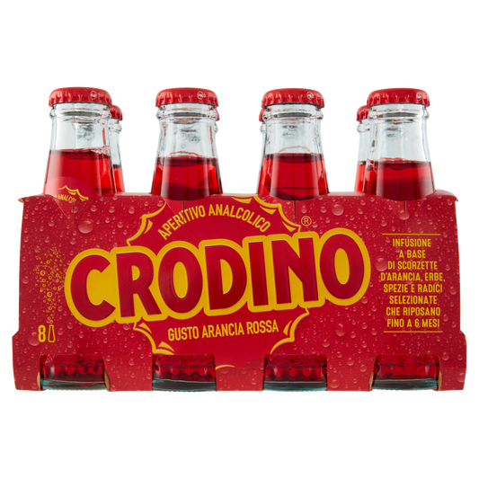 Crodino Rosso - Aperitivo - 8x0,98cl